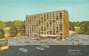 WATERLOO, IA Iowa  HOLIDAY INN  Roadside  ARTIST'S VIEW  Chrome Postcard