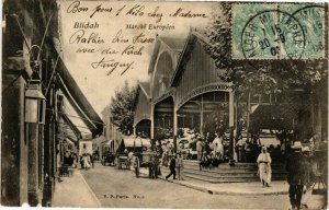 CPA AK Algérie-Blida-Marché Européen (238747)