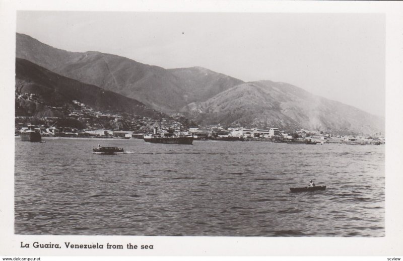 RP: LA GUAIRA , Venezuela , 1940-50s; View from the Sea