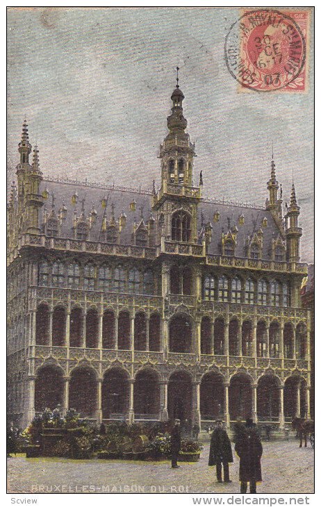 BRUXELLES, PU-1907; Maison Du Roi