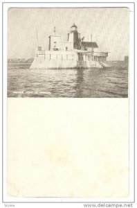 Beacon Lighthouse In Harbor, 1900-1910s