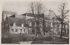 Haarlem St Elisabethsgasthuis Holland Hotel Real Photo Postcard