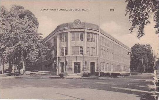 Maine Augusta Cony High School