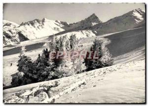 Postcard Modern Courchevel Ski De La Loze And The Biolley In the Merits & # 3...