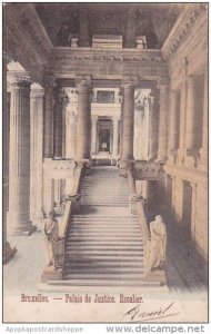 Belgium Brussells Palais De Justice Escalier