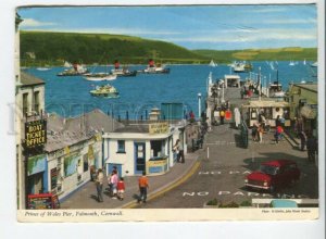 441046 Great Britain 1972 Falmouth building RPPC to Germany advertising
