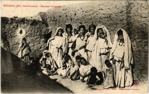 PC CPA MOROCCO, KENADSA, FEMMES INDIGÉNES, VINTAGE POSTCARD (b15387)