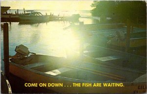 Florida Come On Down The Fish Are Waiting 1973