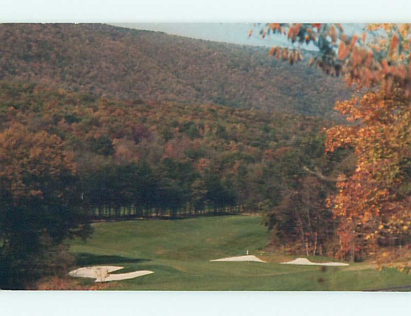 Unused Pre-1980 GOLFING - GOLF AT CACAPON STATE PARK Berkeley Springs WV t4976