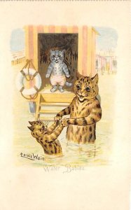 Raphael Tuck & Sons Serie Artist Louis Wain unused 