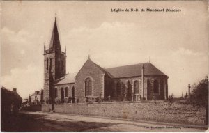 CPA L Église de ND de Montanel (152995)