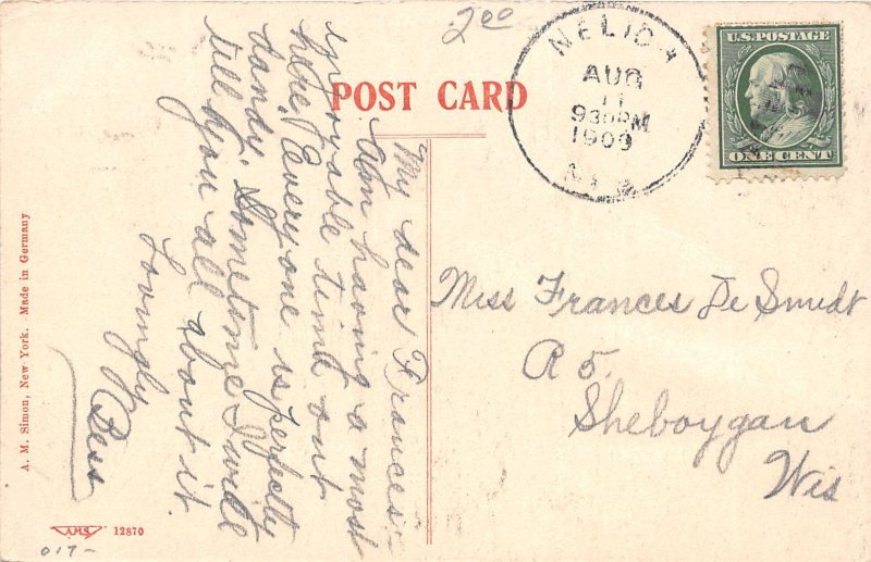 J65/ Norfolk Nebraska Postcard c1910 Methodist Church Building 138