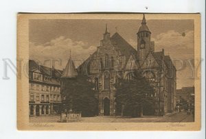 460354 GERMANY Hildesheim town hall Vintage postcard