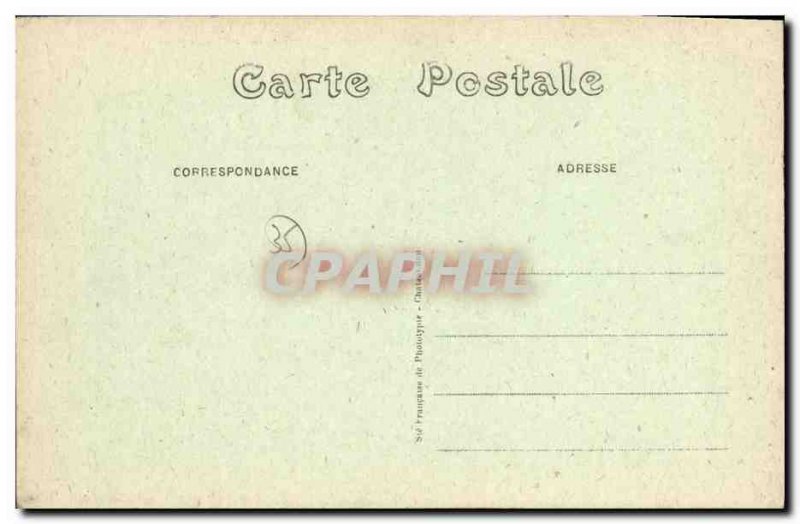 Old Postcard Combourg Chateau and the Chaussee de L'Etang