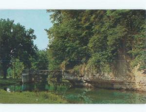 Pre-1980 RUSTIC BRIDGE Mount Morris & Oregon & Polo - Near Rockford IL d4389