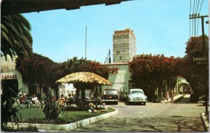 Postcard - Shirley Courts, Mexico City, Motel and Restaurant