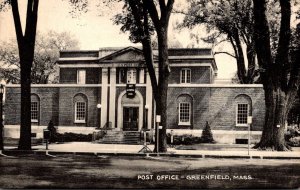 Massachusetts Greenfield The Post Office 1944