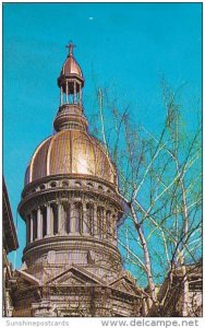 The State Capitol Gold Dome Trenton Mercer County New Jersey