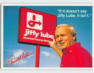 Postcard Jiffy Lube America's Favorite Oil Change Fort Wayne Indiana USA