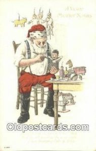 Santa Claus Chirstmas Carte, Postal Postal 1918 