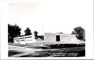 Real Photo Postcard St. Andrew's School in Sibley, Iowa