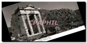 CPA Grece Greece Delos Temple d isis