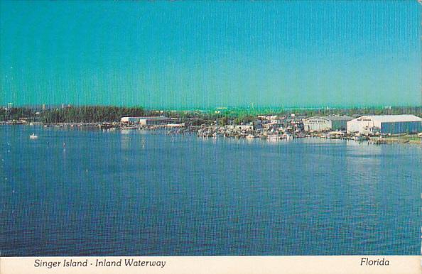 Inland Waterway and Marina Singer Island Florida