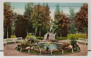 Seattle Washington Fountain Madison Park 1912 Postcard Panama Pacific Expo 1915