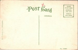 Postcard Post Office in Wabash, Indiana~138204