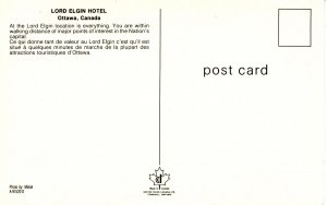 Canada - Ontario, Ottawa. Lord Elgin Hotel