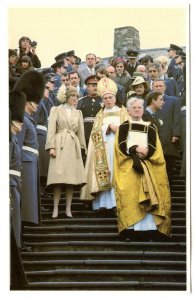 Lady Diana with Clergy, St David's, Royal Wedding 1981