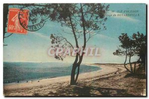 Old Postcard Ile d'Oleron Beach Boyardville