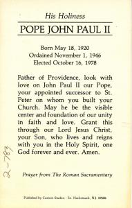 Pope John Paul II