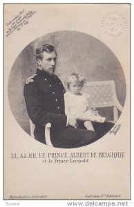 LL. AA. RR. Le Prince Albert de Belgique et le Prince Leopald, 00-10s