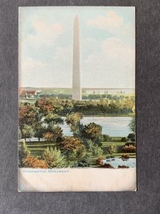 Washington Monument Washington DC Litho Postcard H1322083351