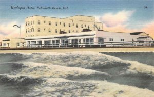 REHOBOTH BEACH DELAWARE HENLOPEN HOTEL  BOARDWALK GROUP OF 3 POSTCARDS 1940s !