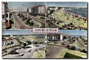 Modern Postcard Royan Rue de la Republique The Boulevard beach Grandiere