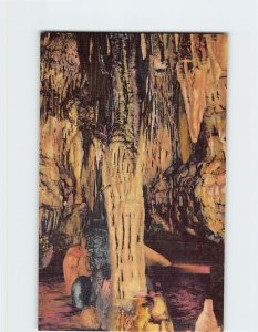 Postcard Totem Pole Room, Cave Of The Mounds, Blue Mounds, Wisconsin