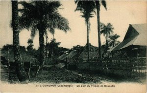 CPA AK SÉNÉGAL-21. Ziguinchor-Un Coin du Village de Boucotte (331190)