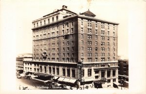 F91/ Tacoma Washington RPPC Postcard c1940s Hotel Winthrop