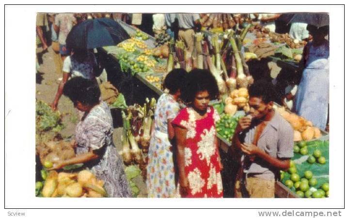 Market Place, Suva, Fiji, 40-60s