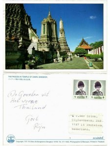 CPM AK THAILAND-Bangkok-The Pagoda in Temple of Dawn (335209)