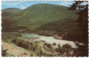 West Kootenay Light & Power, Bonninigton Falls, Kootenay River BC, 1968 Postcard