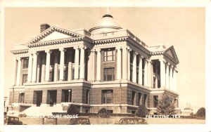 RPPC Anderson County Court House, Palestine, Texas 1930s Vintage Postcard