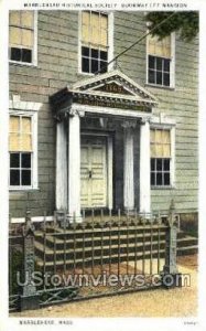 Marblehead Historical Society - Massachusetts MA