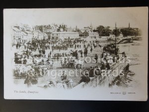 c1904 Dumfries: The Sands - showing 'CATTLE MARKET DAY' & 'CRAPES INN'