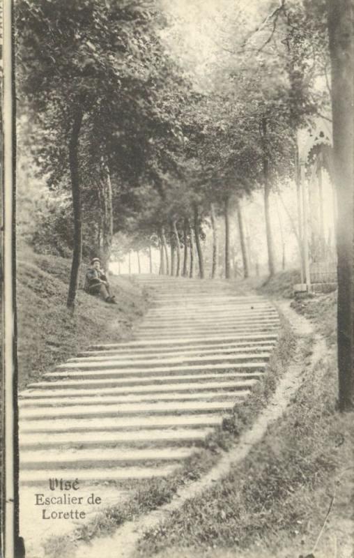 belgium, VISÉ VISE, Escallier de Lorette (1920s)