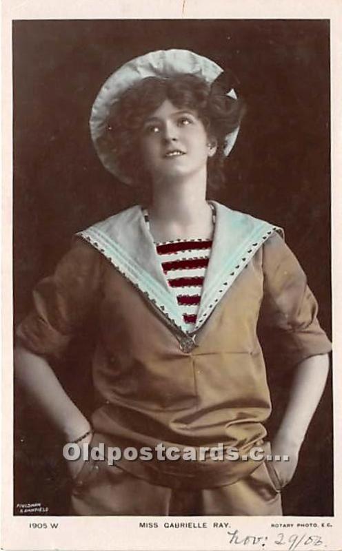 Miss Gabrielle Ray Theater Actor / Actress 1906 