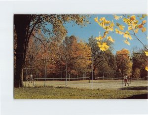 Postcard Six clay tennis courts and one all-weather court, Eastover, Lenox, MA