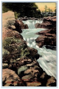 c1910 Salmon Falls River Scenic View Milton New Hampshire NH Antique Postcard